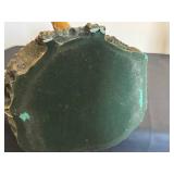 BR - Vintage Ceramic Sculpture- Female Figure on Rock