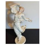 DR - Vintage Pirkenhammer Porcelain Dancing Figure - Czechoslovakia