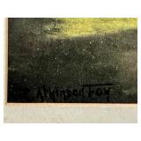 DR - Atkinson Fox Vintage Framed Print