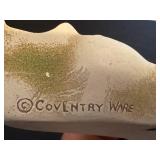 BR - Pair of Vintage Coventry Ware Ceramic Wall Hangings