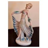 DR - Schaubach Kunst Germany Art Deco Porcelain Dancers  (Lot of 2)