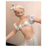 DR - Schaubach Kunst Germany Art Deco Porcelain Dancers  (Lot of 2)