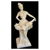 DR - Vintage Italian Alabaster Sculpture - Signed
