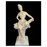 DR - Vintage Italian Alabaster Sculpture - Signed