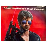 DR - Stallone Cobra One Sheet Poster, Vintage Movie Poster