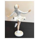 DR - Vintage Heinz Schaubach Sonja Henie Norway Ice Skater Porcelain Figurine