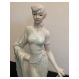 DR - Hungarian Art Deco Porcelain Figurine, Unmarked