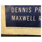 DR - Dear Murderer Vintage Movie Poster - 1948 Universal-International Release