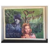 DR - Dear Murderer Vintage Movie Poster - 1948 Universal-International Release