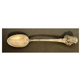 DR - Sterling Silver Art Nouveau Figural Spoon