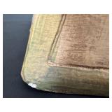 DR - Friedrich Goldscheider Art Nouveau Terracotta Bust - Polychrome with Red Roses