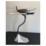 BR - DC-3 Airplane Desk Lamp - Vintage Art Deco, Adjustable to 15.5 in