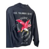 DR - USS Columbus CG-12 Navy Wool Jacket - 1973-74 Mediterranean Deployment