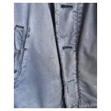 DR - Vintage N-4 U.S. Navy Deck Jacket - USS Vesole DD-878 Patch & USS Columbus Patch - Size Small/Medium