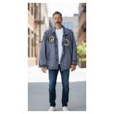 DR - Vintage N-4 U.S. Navy Deck Jacket - USS Vesole DD-878 Patch & USS Columbus Patch - Size Small/Medium