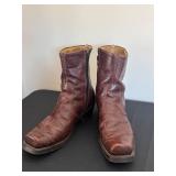 BR - Brown Leather Boots (Lot of 2) - Size 9D