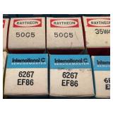 DR - Raytheon Vacuum Tubes ECC83 12AX7A EF86 EL84 50C5 35W4