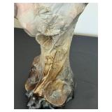 DR - JWA 11060 Art Nouveau Ceramic Bust - Antique Portrait, 14 in H, Early 20th Century