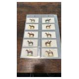 player cigarettes horse racing sports cards full set of 50