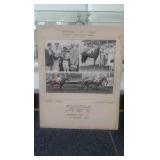 1950s horse racing display