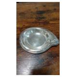 1957 r.c. horse show silver plate dish