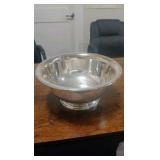 suffolk downs silver plated bowl