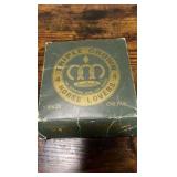 set of vintage new old stock triple crown cushioned horse shoes in box nos
