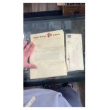 1944 wwii letter from General manager of Hollywood park to American legion