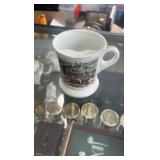 vintage horse racing “race of the century” tea cup