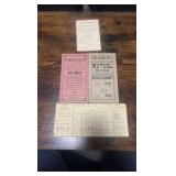 1895-1947 horse related collectibles