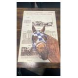 secretariat Kentucky derby art print