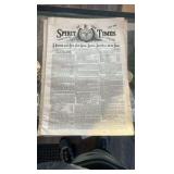 late 1880s-early 1900s sports magazines