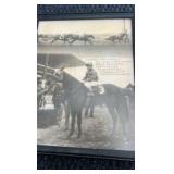 1950s cannibal horse racing photo