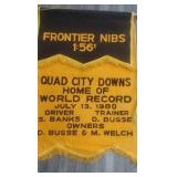 1980 horse racing display piece