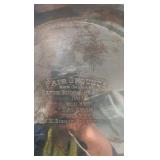 1961 baton Rouge fairgrounds silver plated platter trophy
