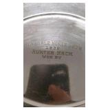 1938 silver plated hinsdale horse show platter award