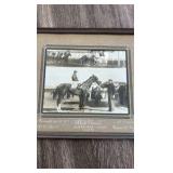 1935 white clouds horse racing photo
