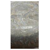 vintage almar metal arts company ashtray