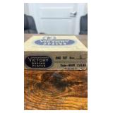 1940s-1950s victory racing plates in box horse racing shoes