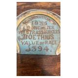 1935 Doncaster racing souvenir