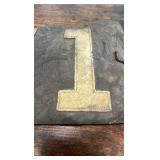 late 1800s early 1900s leather jockey identification arm band