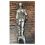 c1958 Tiffany and company sterling silver jockey themed letter opener