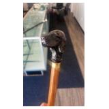 vintage cane with dog head