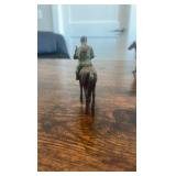 cast iron horse racing toys