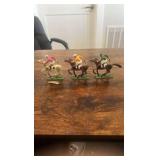 misc horse racing and jockey figurines lot