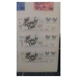 1980 Kentucky derby ticket display