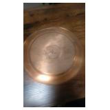 lot of 4 retama polo center copper plates several pounds of copper