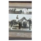 1935 white clouds horse racing photo