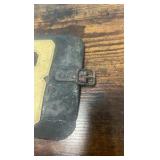 late 1800s early 1900s leather jockey identification arm band