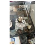 1920s jockey themed ink wells